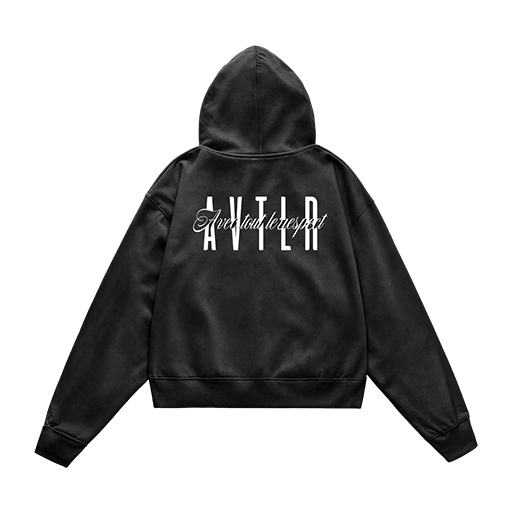 hoodie noir back